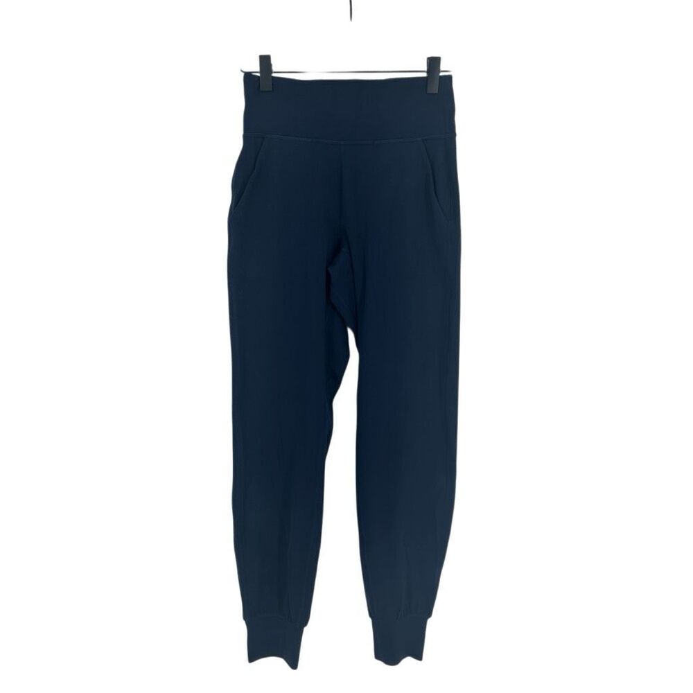 Lululemon Align Jogger Pants Women 4 Navy Blue High Rise Nulu Activewear Gym - Picture 2 of 7